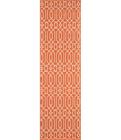 Momeni Baja Area Rug BAJ-3 Links Orange 3'11 X 5'7
