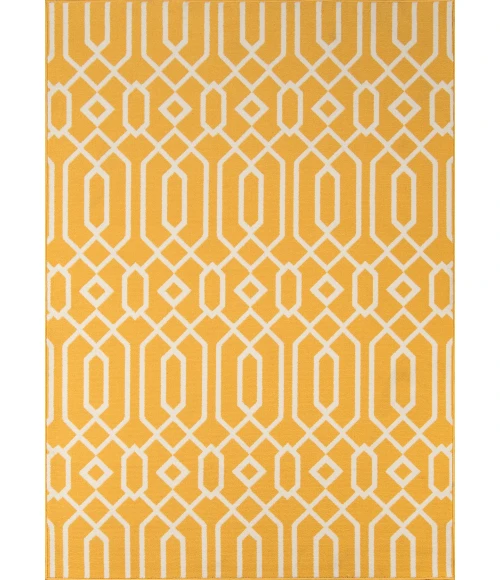 Momeni Baja Area Rug BAJ-3 Links Yellow 1'8 X 3'7