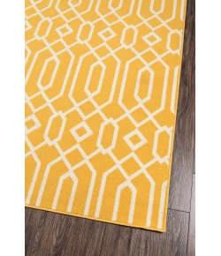 Momeni Baja Baj-3 Yellow Area Rug 1 ft. 8 in. X 3 ft. 7 in. Rectangle