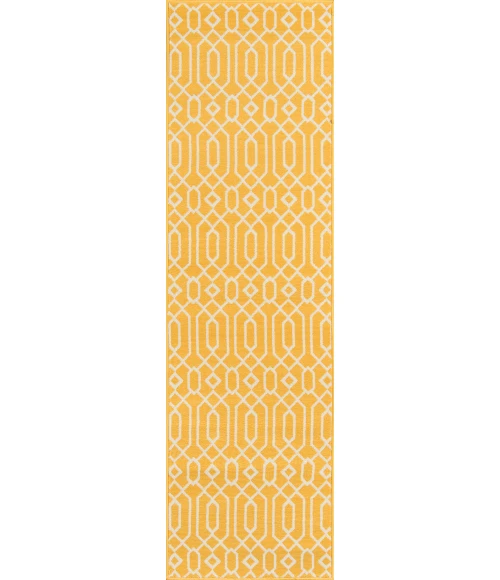 Momeni Baja Area Rug BAJ-3 Links Yellow 1'8 X 3'7
