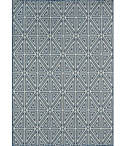 Momeni Baja Baj-4 Navy Area Rug 1 ft. 8 in. X 3 ft. 7 in. Rectangle