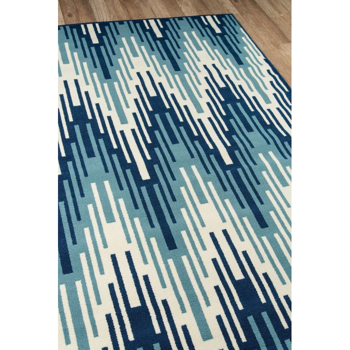 Momeni Baja Area Rug BAJ-6 Ikat Blue 1'8 X 3'7