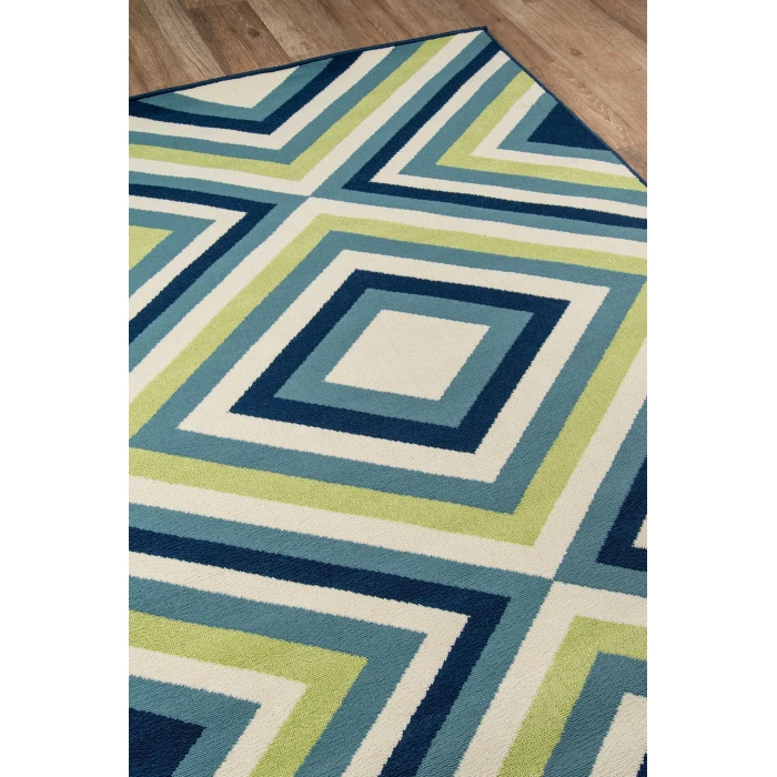 Momeni Baja Area Rug BAJ-8 Zig-Zag Multi 7'10 X 10'10
