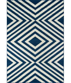 Momeni Baja Baj-8 Navy Area Rug 7 ft. 10 in. X 10 ft. 10 in. Rectangle