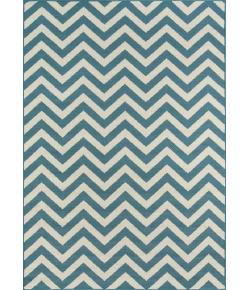 Momeni Baja Baj-9 Blue Area Rug 2 ft. 3 in. X 7 ft. 6 in. Runner
