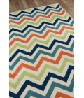 Momeni Baja Area Rug BAJ-9 Chevron Multi 2'3 X 7'6 Runner