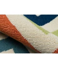 Momeni Baja Area Rug BAJ-9 Chevron Multi 2'3 X 7'6 Runner