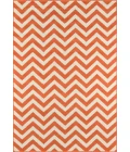 Momeni Baja Area Rug BAJ-9 Chevron Orange 2'3 X 7'6 Runner