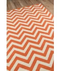 Momeni Baja Area Rug BAJ-9 Chevron Orange 2'3 X 7'6 Runner