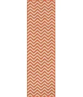 Momeni Baja Area Rug BAJ-9 Chevron Orange 2'3 X 7'6 Runner