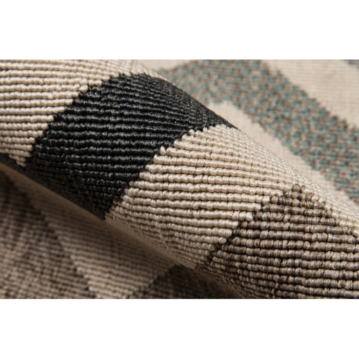 Momeni Baja Area Rug BAJ-9 Chevron Sage 2'3 X 4'6