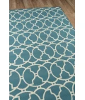 Momeni Baja Area Rug BAJ11 Moroccan Tile Blue 6'7 X 9'6
