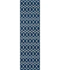 Momeni Baja Area Rug BAJ11 Moroccan Tile Navy 7'10 X 10'10