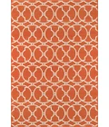 Momeni Baja Area Rug BAJ11 Moroccan Tile Orange 7'10 X 10'10