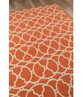 Momeni Baja Area Rug BAJ11 Moroccan Tile Orange 7'10 X 10'10
