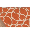 Momeni Baja Area Rug BAJ11 Moroccan Tile Orange 7'10 X 10'10