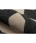 Momeni Baja Area Rug BAJ12 Crisscross Charcoal 6'7 X 9'6