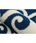 Momeni Baja Area Rug BAJ14 Waves Navy 6'7 X 9'6