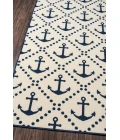 Momeni Baja Area Rug BAJ16 Anchors Ivory 1'8 X 3'7