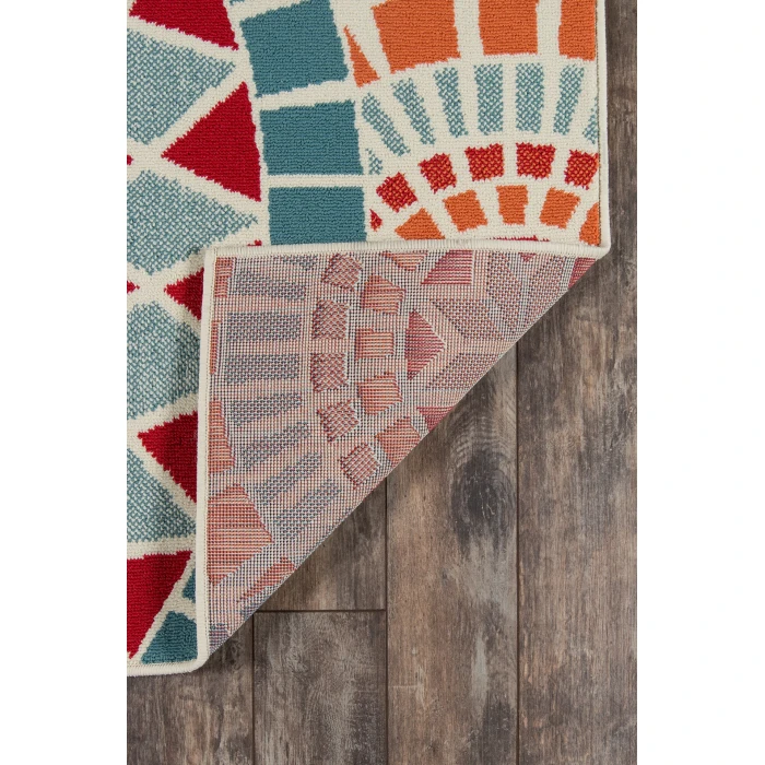 Momeni Baja Area Rug BAJ24 Mosaic Multi 7'10 X 10'10