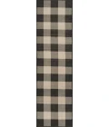 Momeni Baja Area Rug BAJ25 Buffalo Check Charcoal 1'8 X 3'7