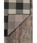 Momeni Baja Area Rug BAJ25 Buffalo Check Charcoal 1'8 X 3'7