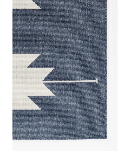 Momeni Baja Area Rug BAJ34 Denim 1'8 X 3'7