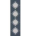 Momeni Baja Area Rug BAJ34 Denim 1'8 X 3'7