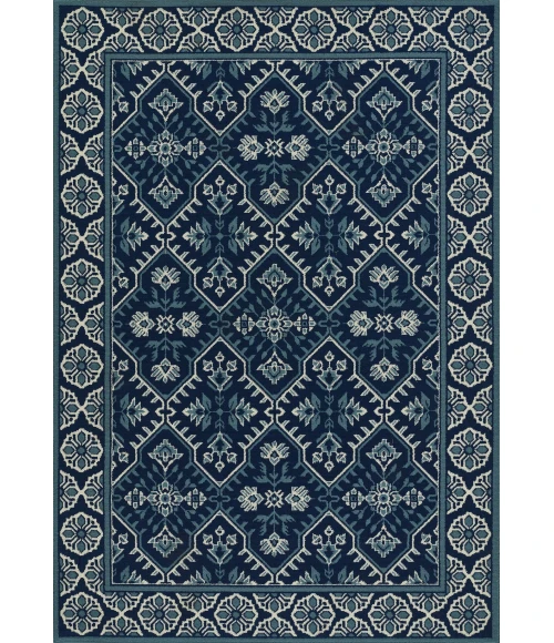 Momeni Baja BAJ38 Navy 2'3" X 4'6" Area Rug