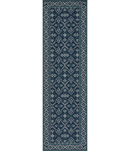 Momeni Baja BAJ38 Navy 2'3" X 4'6" Area Rug