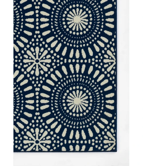 Momeni Baja BAJ39 Navy 2'3" X 7'6" Runner Area Rug