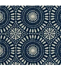 Momeni Baja BAJ39 Navy 2'3" X 7'6" Runner Area Rug