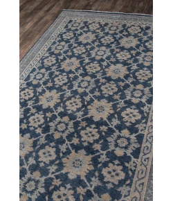 Momeni Banaras Bnr-1 Blue Area Rug 5 ft. 6 in. X 8 ft. 6 in. Rectangle