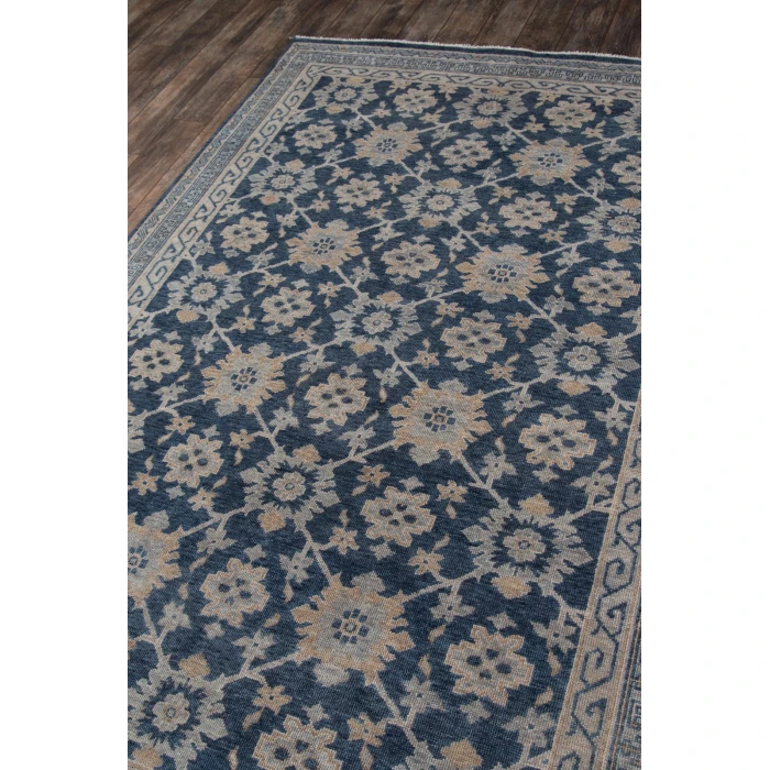 Momeni Banaras Area Rug BNR-1 Blue 7'6 X 9'6