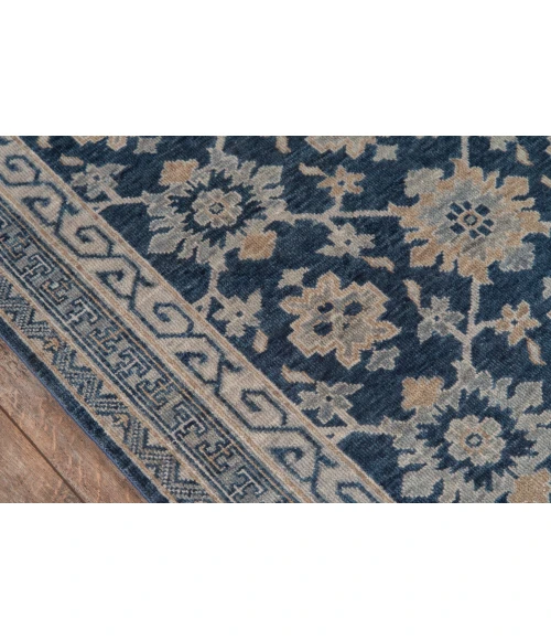 Momeni Banaras Area Rug BNR-1 Blue 5'6 X 8'6