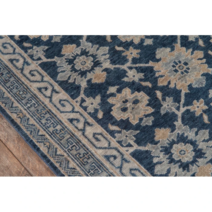 Momeni Banaras Area Rug BNR-1 Blue 7'6 X 9'6
