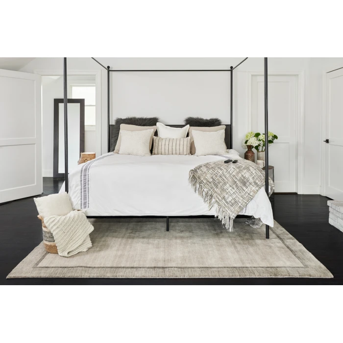 Momeni Beckton BEC-1 Grey 9' X 12' Area Rug
