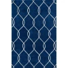 Momeni Bliss Bs-12 Navy Area Rug 3 ft. 6 in. X 5 ft. 6 in. Rectangle