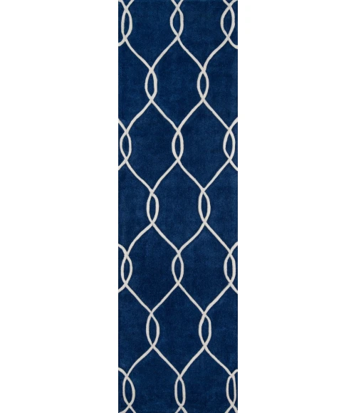 Momeni Bliss Area Rug BS-12 Navy 3'6 X 5'6