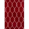 Momeni Bliss Bs-12 Red Area Rug 3 ft. 6 in. X 5 ft. 6 in. Rectangle