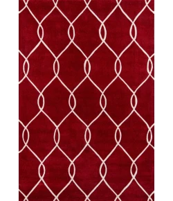 Momeni Bliss Bs-12 Red Area Rug 3 ft. 6 in. X 5 ft. 6 in. Rectangle