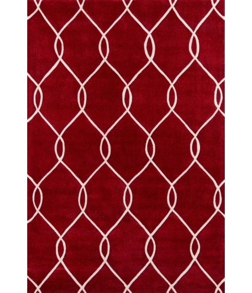Momeni Bliss Area Rug BS-12 Red 3'6 X 5'6