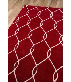 Momeni Bliss Bs-12 Red Area Rug 3 ft. 6 in. X 5 ft. 6 in. Rectangle