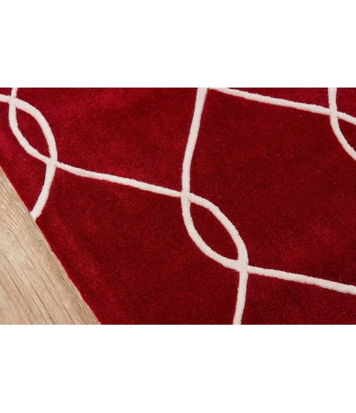 Momeni Bliss Area Rug BS-12 Red 3'6 X 5'6