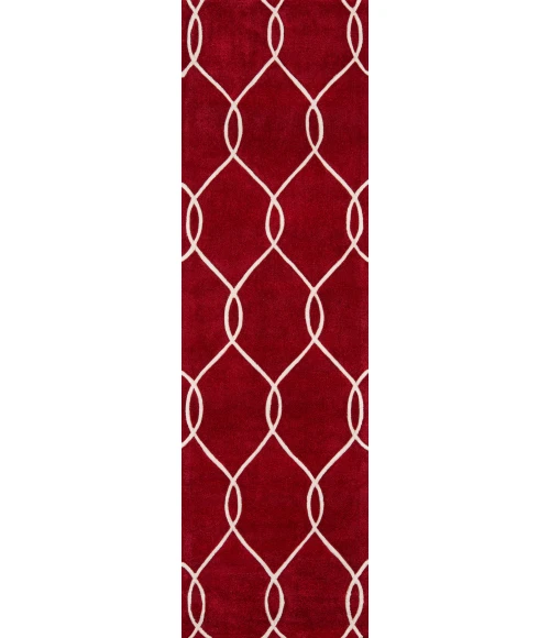 Momeni Bliss Area Rug BS-12 Red 3'6 X 5'6