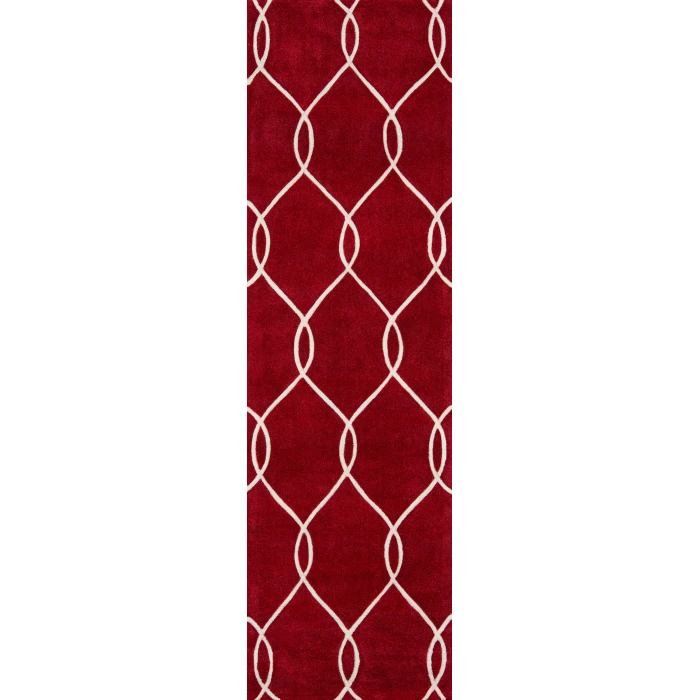 Momeni Bliss Area Rug BS-12 Red 2'3 X 8' Runner