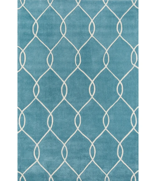 Momeni Bliss Area Rug BS-12 Teal 3'6 X 5'6