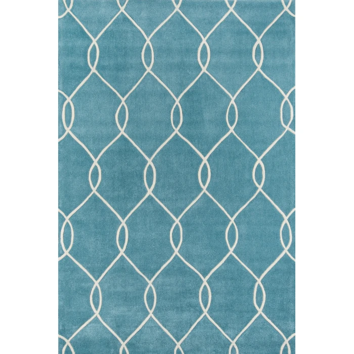 Momeni Bliss Area Rug BS-12 Teal 5' X 7'6