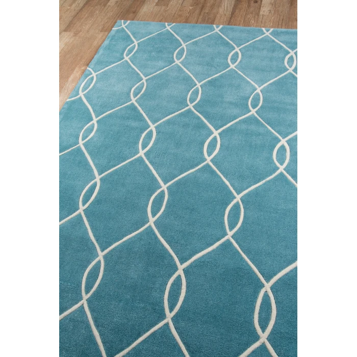 Momeni Bliss Area Rug BS-12 Teal 5' X 7'6