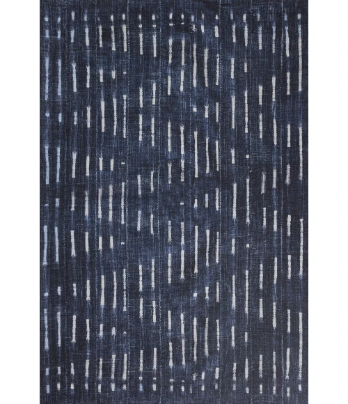 Momeni Bolt Area Rug BOL-1 Zig Denim 9' X 12'